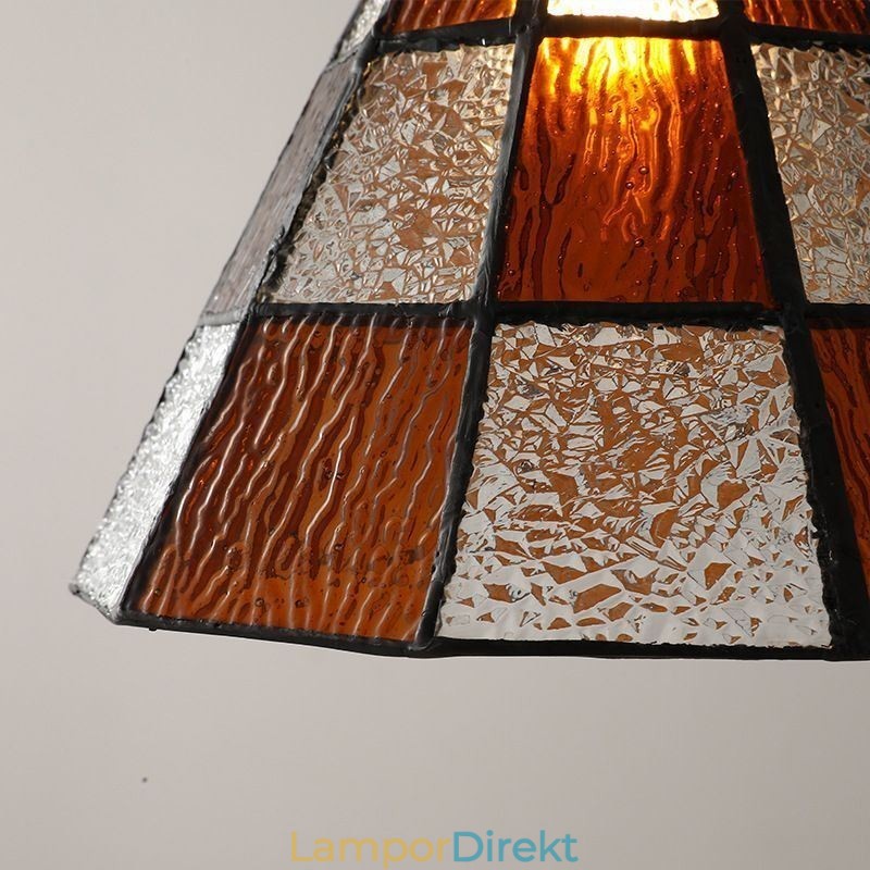 Retro Gallerglashängande Lampa Japansk Stil Belysning