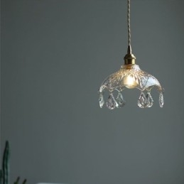 Modern Minimalistisk Glas Pendel Lampa Single Light Pendel Light