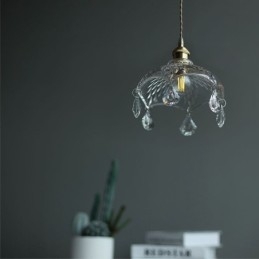 Modern Minimalistisk Glas Pendel Lampa Single Light Pendel Light