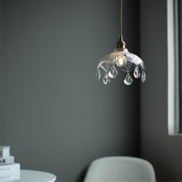 Modern Minimalistisk Glas Pendel Lampa Single Light Pendel Light