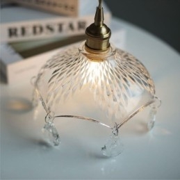 Modern Minimalistisk Glas Pendel Lampa Single Light Pendel Light