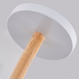 Nordic Macaron Pendelljus Creative Wood Chandelier