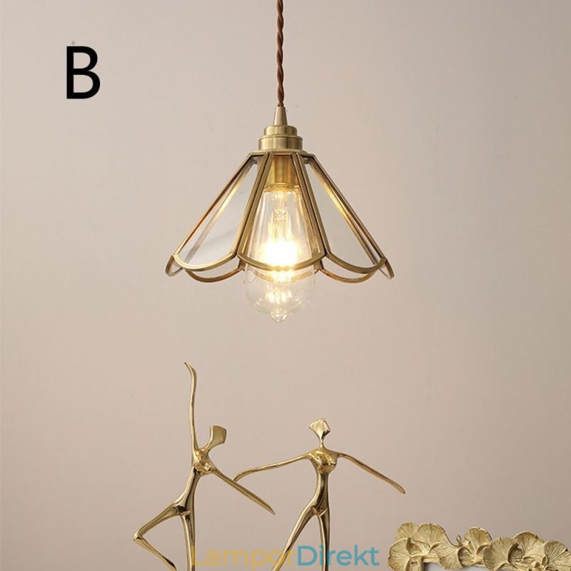 Mini Glas Taklampa Modern Enkel Taklampa I Glas