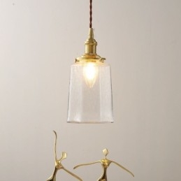 Modernt Minimalistiskt Glas Taklampa Dekorativt Takljus