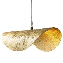 Taklampa I Mässing Modern Minimalistisk Lotus Leaf Taklampa