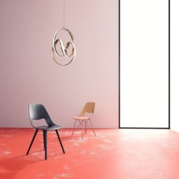 Modern Minimalistisk Pendellampa Unik Circular Twist Light Fixture Island