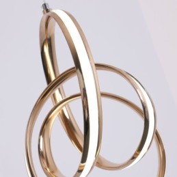 Modern Minimalistisk Pendellampa Unik Circular Twist Light Fixture Island