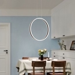 Nordic Pendellampa Akryl Ring Form Pendellampa