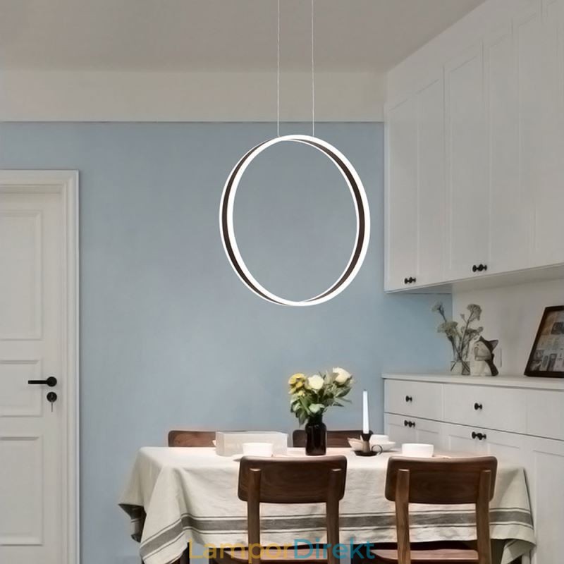 Nordic Pendellampa Akryl Ring Form Pendellampa
