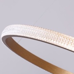 Ring Pendellampa Minimalistisk Akryl Armatur