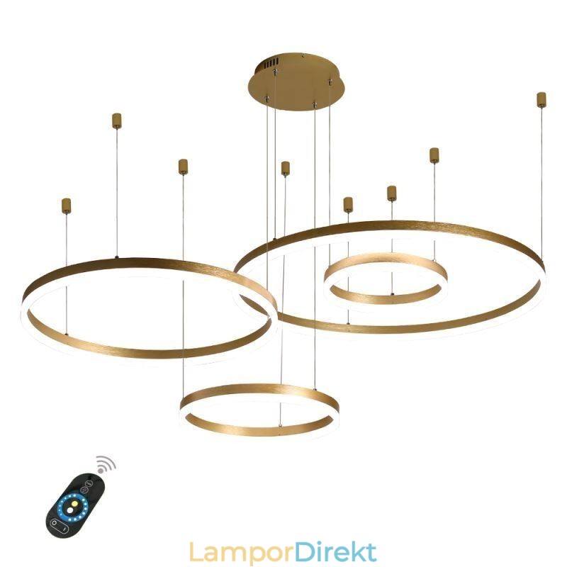 Postmodern Pendellampa Akryl Ring Form Pendellampa