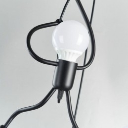 Modern Enkel Taklampa Little Man Shape Lampa Creative Light
