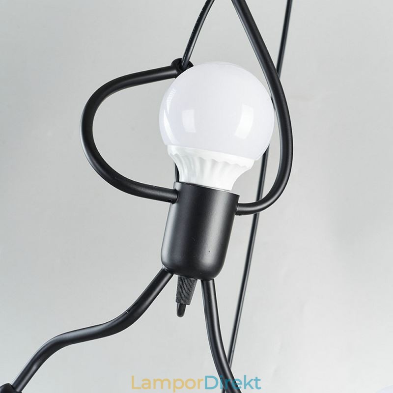 Modern Enkel Taklampa Little Man Shape Lampa Creative Light