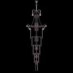 Europeisk Lång Hängande Kristallkrona