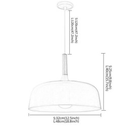 Nordic Pendel Light Individual Justerbar Lamp Hem Värmebelysning Ljus