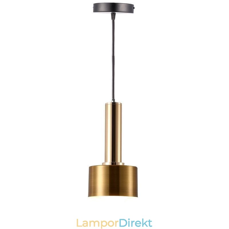 Modern Enkel Taklampa Cylinderform Lampa Aluminium Belysning Ljus