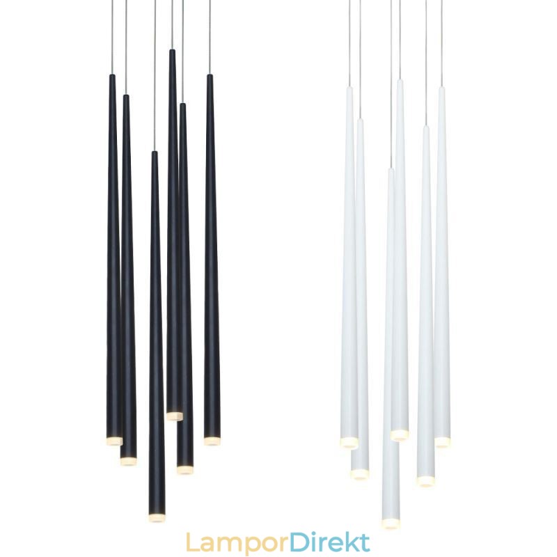 6 Lampor Pendelljus Meteorer Pendellampa