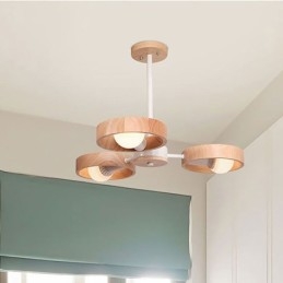 Nordic Unique Wood Pendellampa