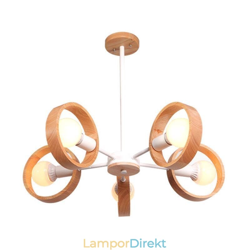 Nordic Unique Wood Pendellampa