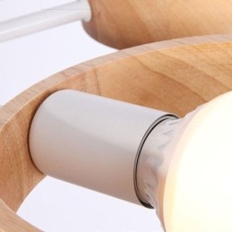 Nordic Unique Wood Pendellampa