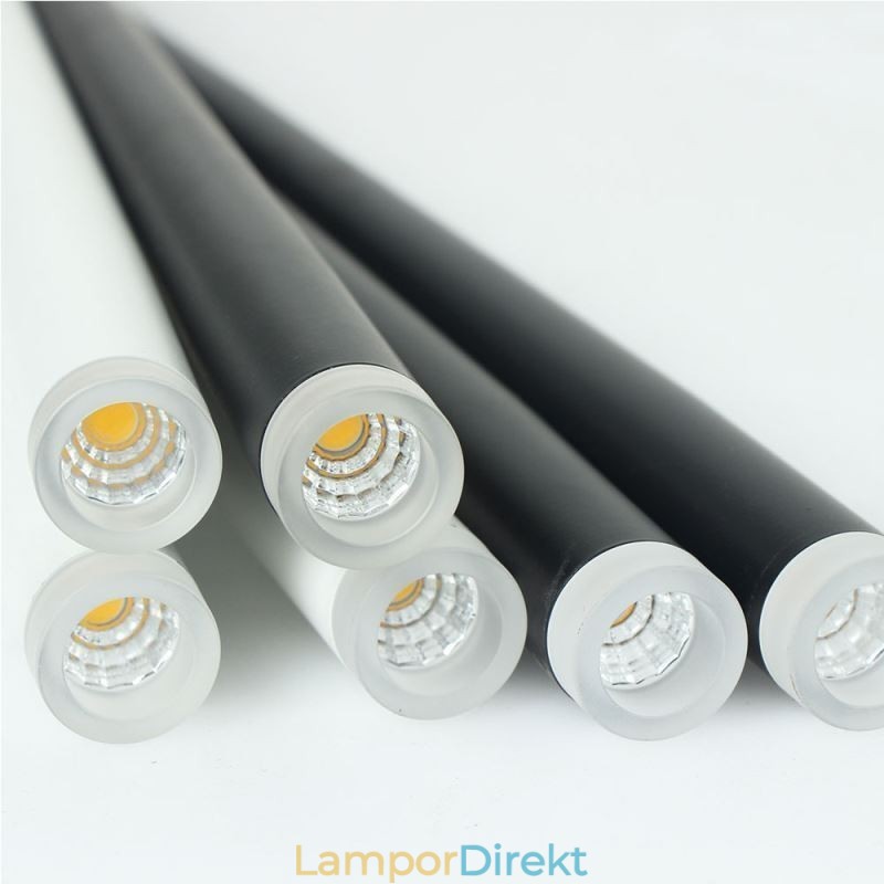 Modern Enkel Pendelljus Cylinderform Belysning Meteor Regnlampa Ljus