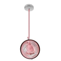 Modern Roséguld Taklampa Halvrunda Glas Lampskärm Dekorativa Ljus Café