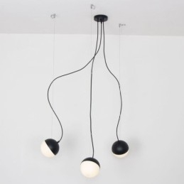 Nordic Ball Cluster Pendelljus Modern Kreativ Rund Form Lampbelysning