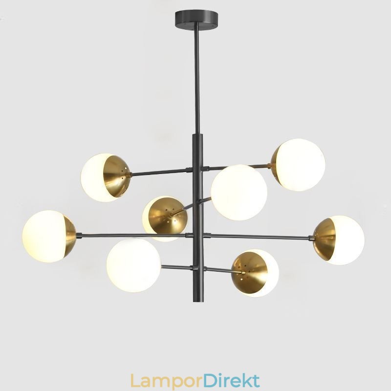 Samtida Taklampa Magic Bean Sputnik Ljuskrona Lampa