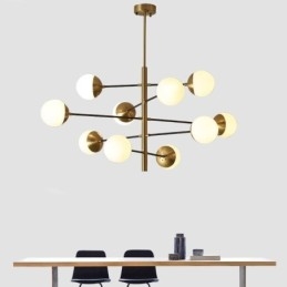 Samtida Taklampa Magic Bean Sputnik Ljuskrona Lampa