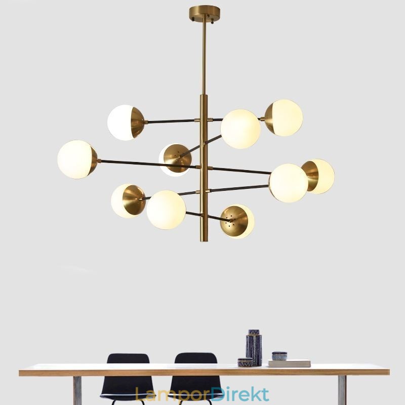 Samtida Taklampa Magic Bean Sputnik Ljuskrona Lampa
