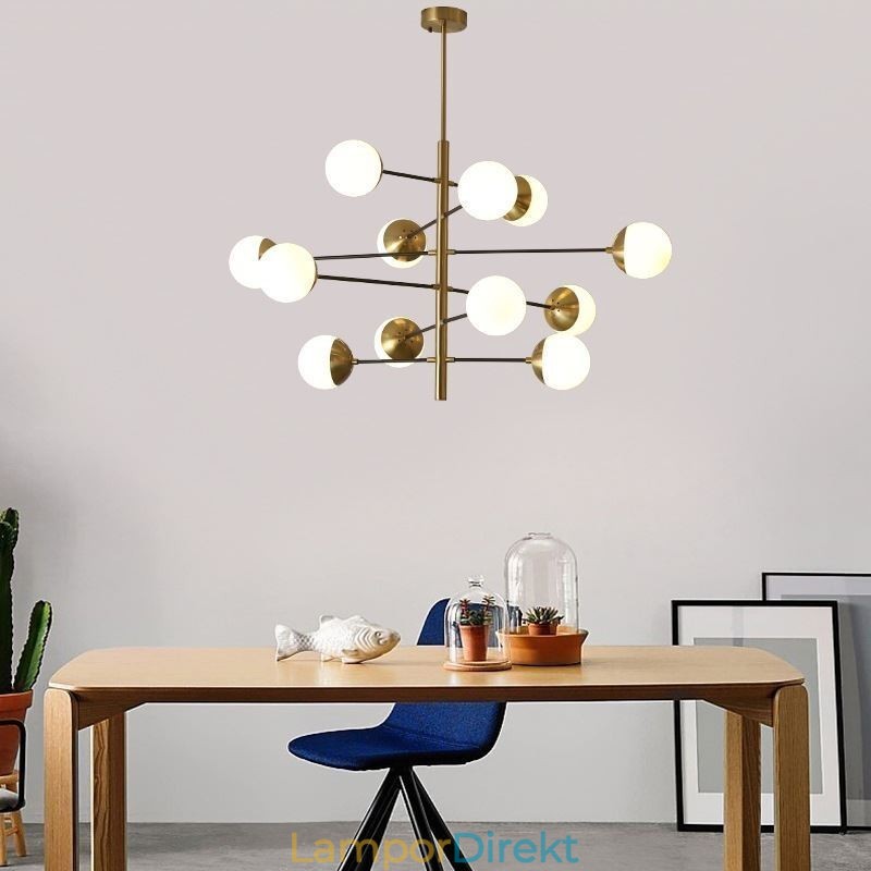Samtida Taklampa Magic Bean Sputnik Ljuskrona Lampa