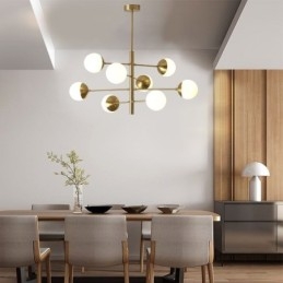 Samtida Taklampa Magic Bean Sputnik Ljuskrona Lampa