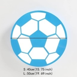 Modern Creative Pendel Light Fotboll Lamp Dekoration Belysning