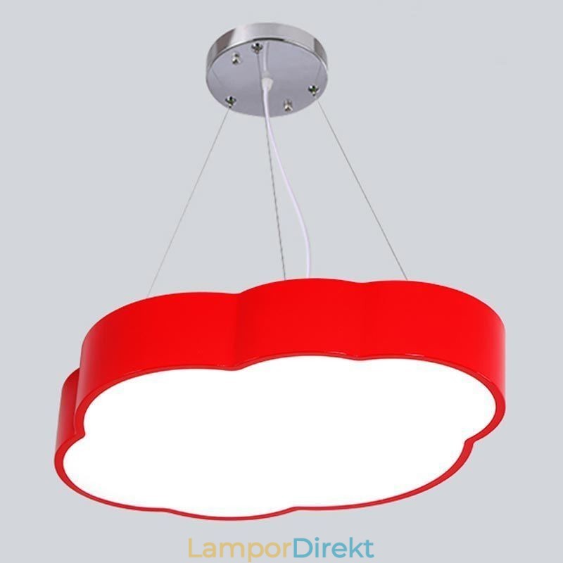 Pendelljus Modern Enkel Molnlampa Creative Cartoon Lighting Light