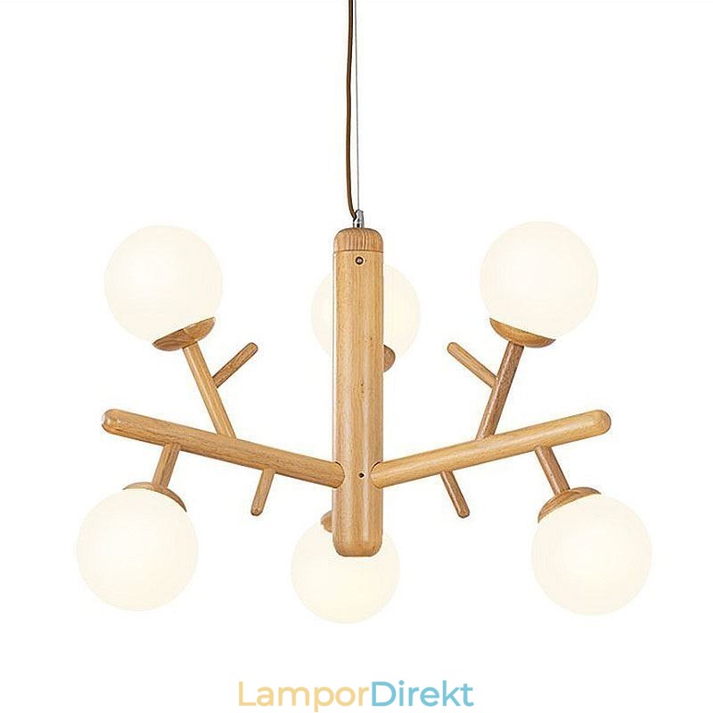 Nordic Creative Pendellampa I Trä