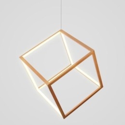 Postmodern Taklampa Geometriskt Guld Hängande Ljus