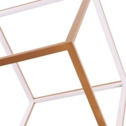 Postmodern Taklampa Geometriskt Guld Hängande Ljus