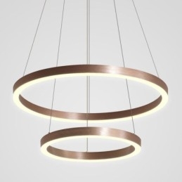 Pendelljus Drawing Craft 2 Ringar Lampa 60+40Cm