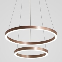 Pendelljus Drawing Craft 2 Ringar Lampa 60+40Cm