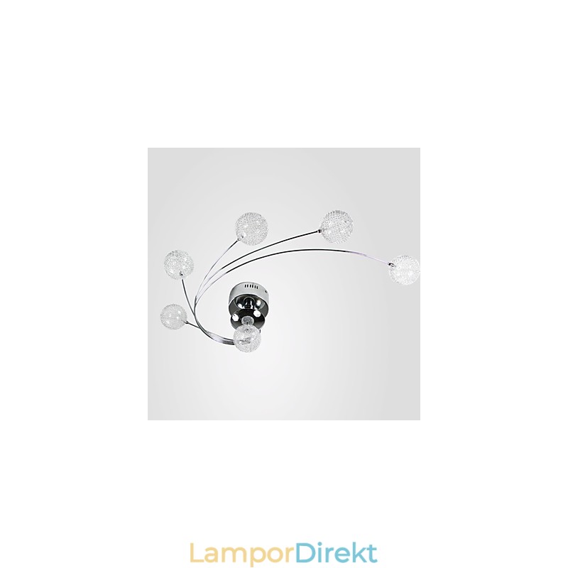 Taklampa Modern Living-Lampor Ingår 6 Lampor