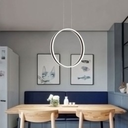 Nordic Pendellampa Akryl Ring Form Pendellampa