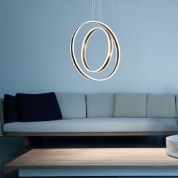 Nordic Pendellampa Akryl Ring Form Pendellampa