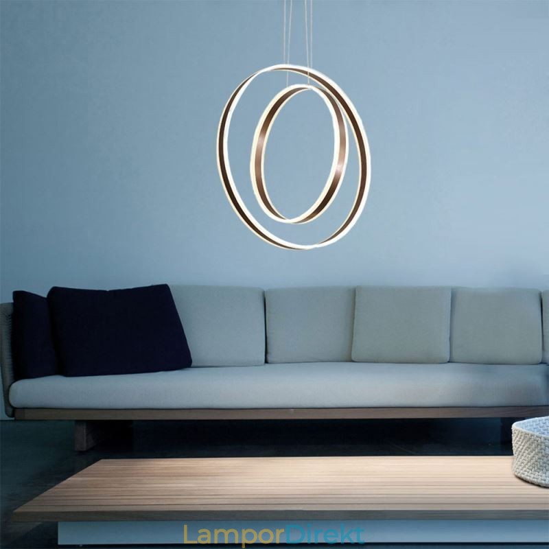 Nordic Pendellampa Akryl Ring Form Pendellampa