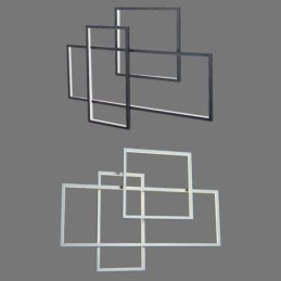 Nordic Pendellampa Geometrisk Fyrkantig Pendellampa