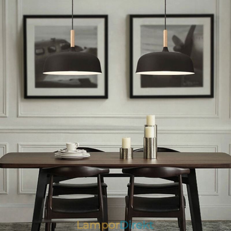 Nordic Pendel Light Individual Justerbar Lamp Hem Värmebelysning Ljus
