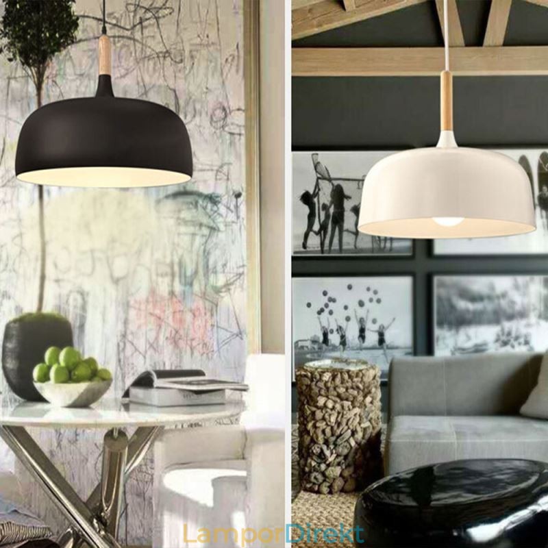 Nordic Pendel Light Individual Justerbar Lamp Hem Värmebelysning Ljus