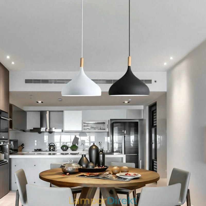 Modern Pendellampa Aluminium Macaron Lampa Hem Justerbar Ljus