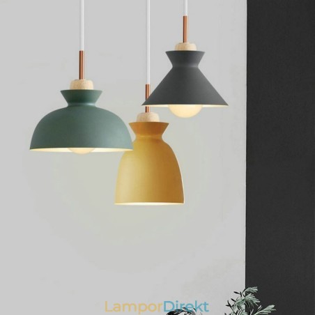 Pendellampa Nordic Metal Dome Macaron Colors Lamp Light Pendellampa Nordic Metal Dome Macaron Colors Lamp Light