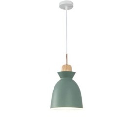 Pendellampa Nordic Metal Dome Macaron Colors Lamp Light