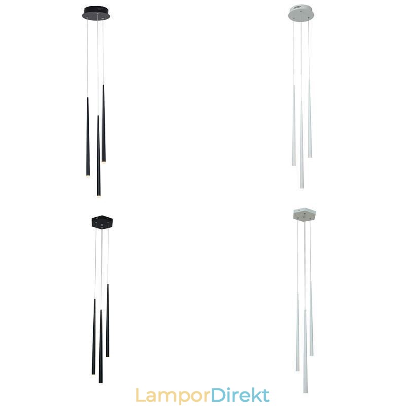 Modern Enkel Pendelljus Cylinderform Belysning Meteor Regnlampa Ljus